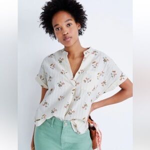 Madewell Bower Top Daisy 🌼 Print